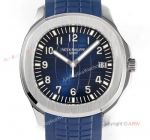 Swiss 324 Patek Philippe Aquanaut 5168 Blue Dial Blue Rubber Strap Men Watch Replica (1)_th.jpg